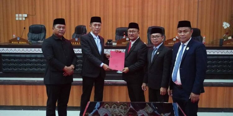 DPRD Bolsel Gelar Paripurna LKPJ 2024, Tujuh Ranperda Inisiatif Dan RPJMD 2025-2030