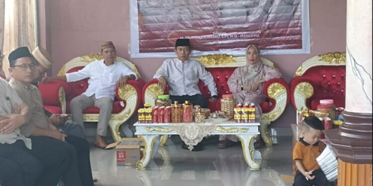 Lebaran Hari Ke-2 Bupati Iskandar Kamaru “Gelar Open House” di Kecamatan Posigadan