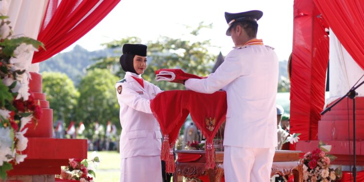 Upacara HUT RI Ke-80 Tahun Di Bolsel Berjalan Dengan Sukses dan Penuh Hikmad