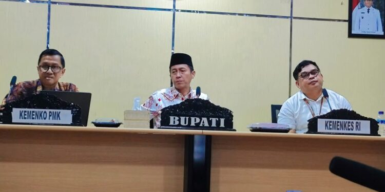 Pemkab Bolsel Terima Kunjungan Tim Pemantau Pelaksana Quick Wins RSUD Bolsel