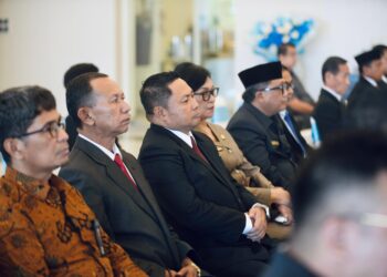 Wakili Bupati Sekda Arvan Hadiri Pengukuhan Kepala Perwakilan BPKP Sulut