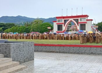 Awali Tahun 2026, Pemkab Bolsel Gelar Apel Perdana Dengan Semangat Baru